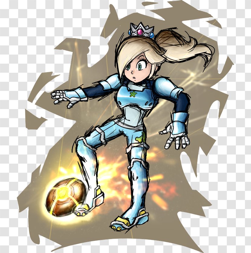 Mario Strikers Charged Super Rosalina Princess Daisy - Peach Transparent PNG