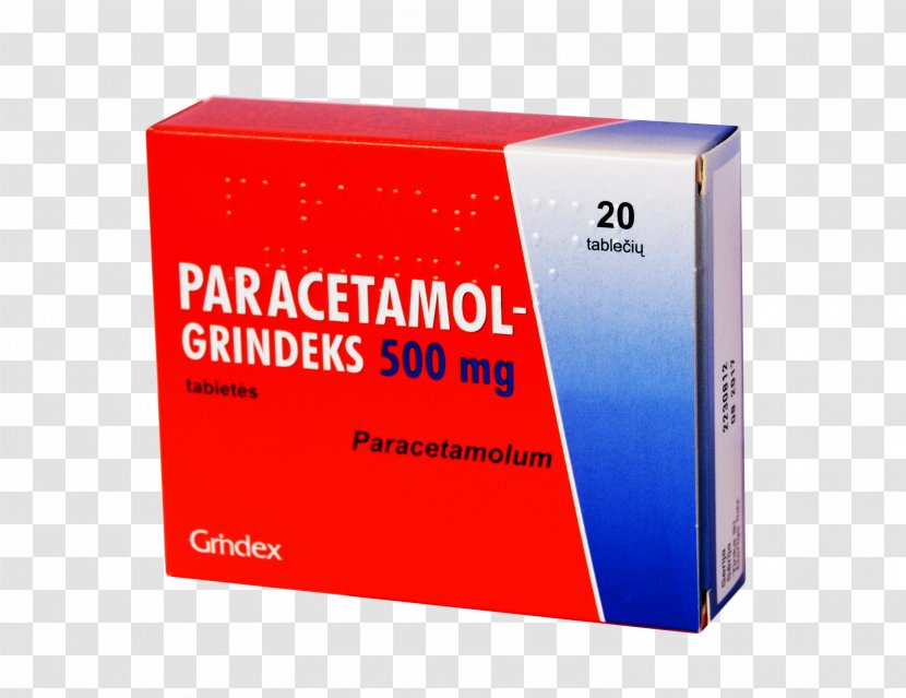 Acetaminophen Ache Pharmaceutical Drug Fever Grindeks - Tablet Transparent PNG