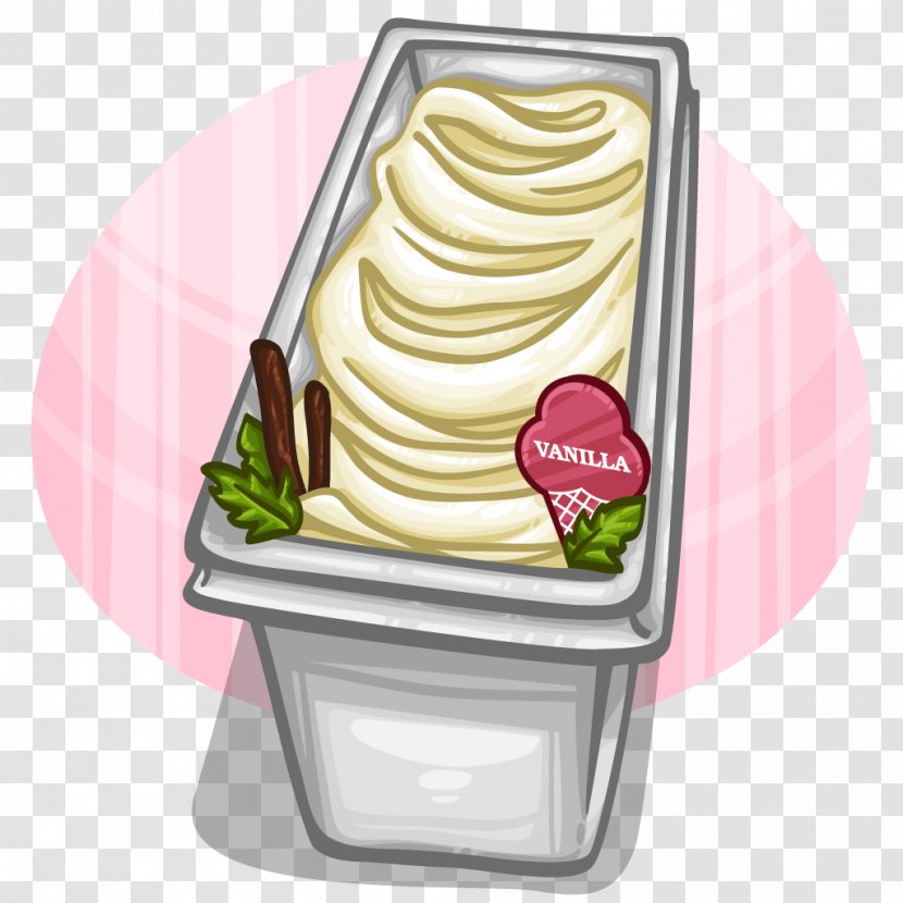 Ice Cream Flavor - Food - Vanilla Transparent PNG