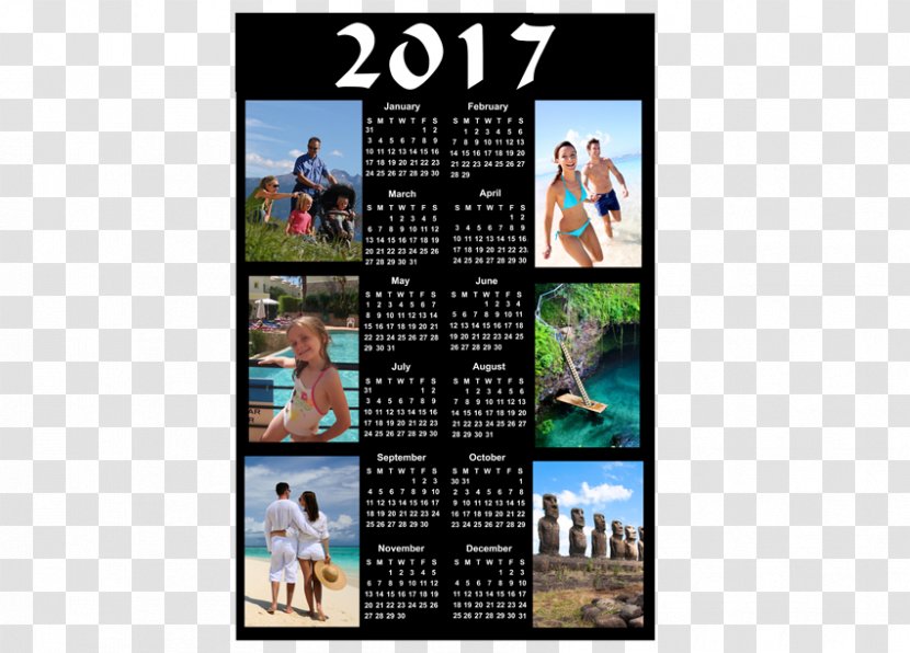 Advertising Printing Collage Canvas Print Poster - Calendar Desk Transparent PNG
