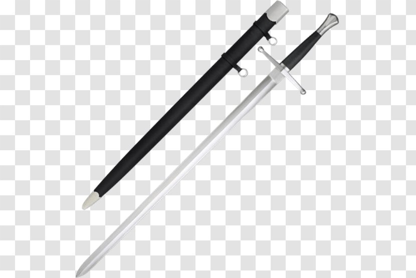 Sword 14th Century 1400s Hundred Years' War Knight - Weapon Transparent PNG