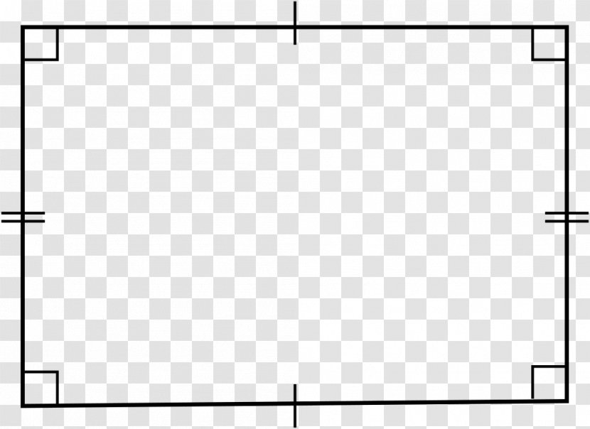Rectangle Area Quadrilateral Geometry Transparent PNG