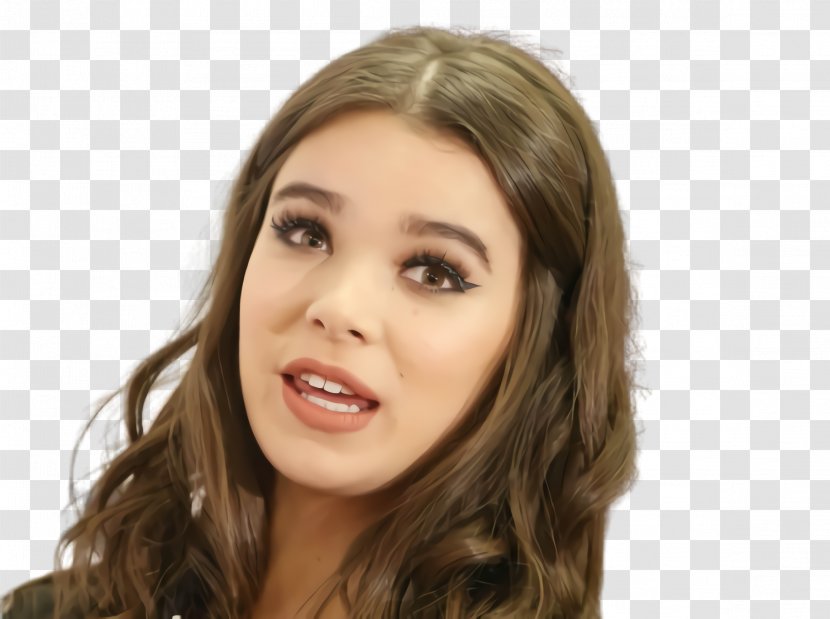 Hailee Steinfeld Bumblebee - Beautym - Lace Wig Eyelash Transparent PNG