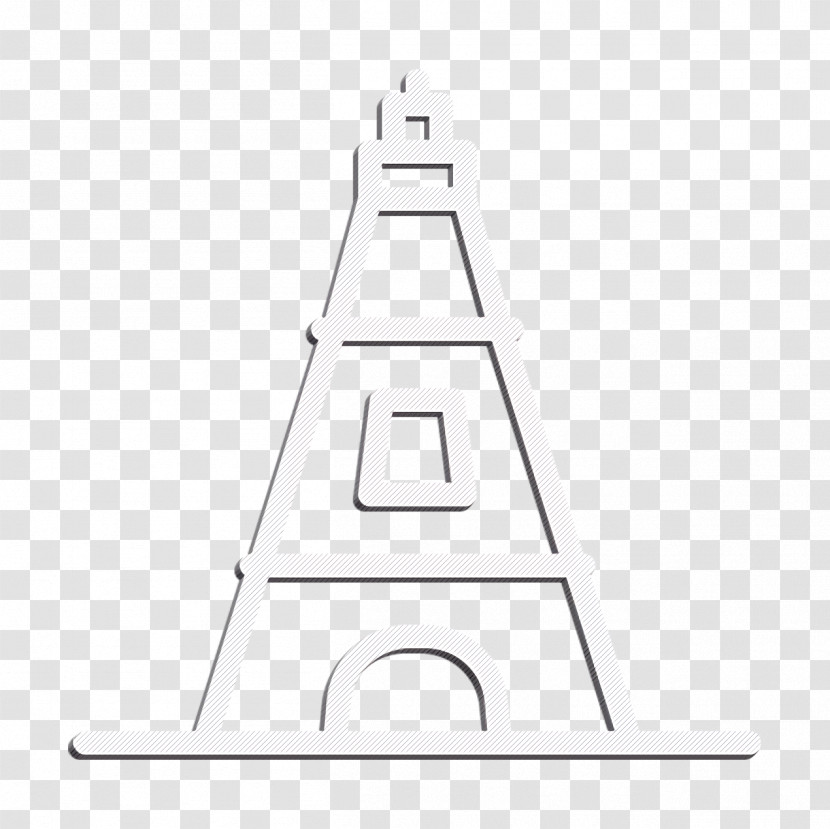 Architecture Icon Building Icon Eiffel Icon Transparent PNG