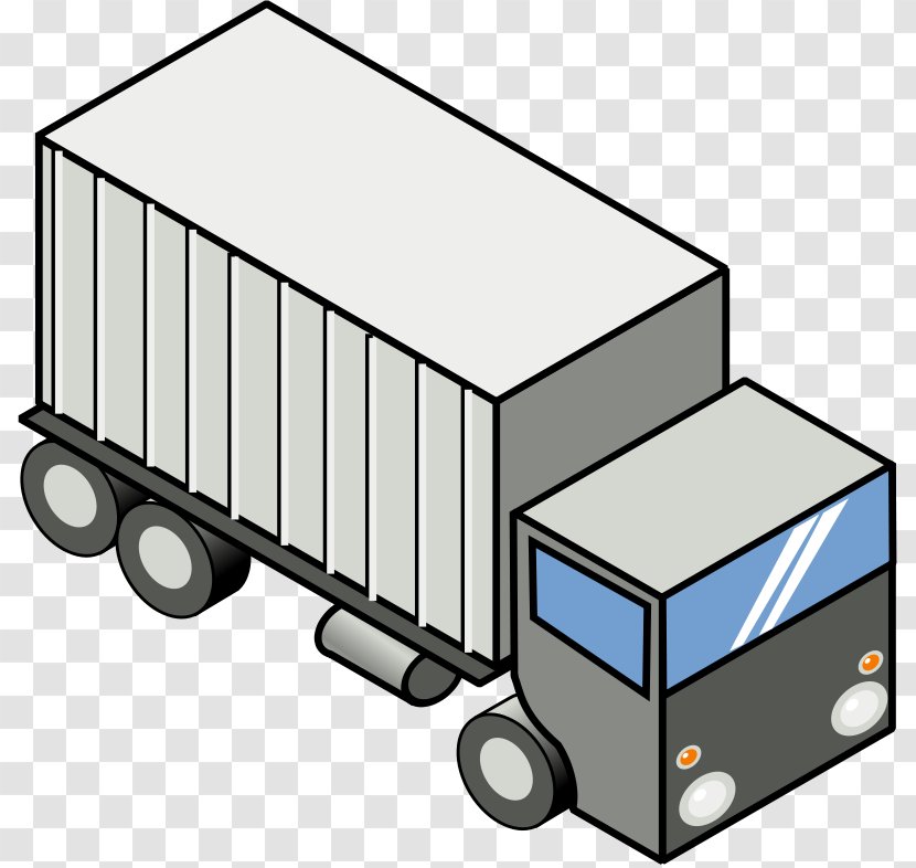 Pickup Truck Car Semi-trailer Clip Art - Garbage - Picture Of Lorry Transparent PNG