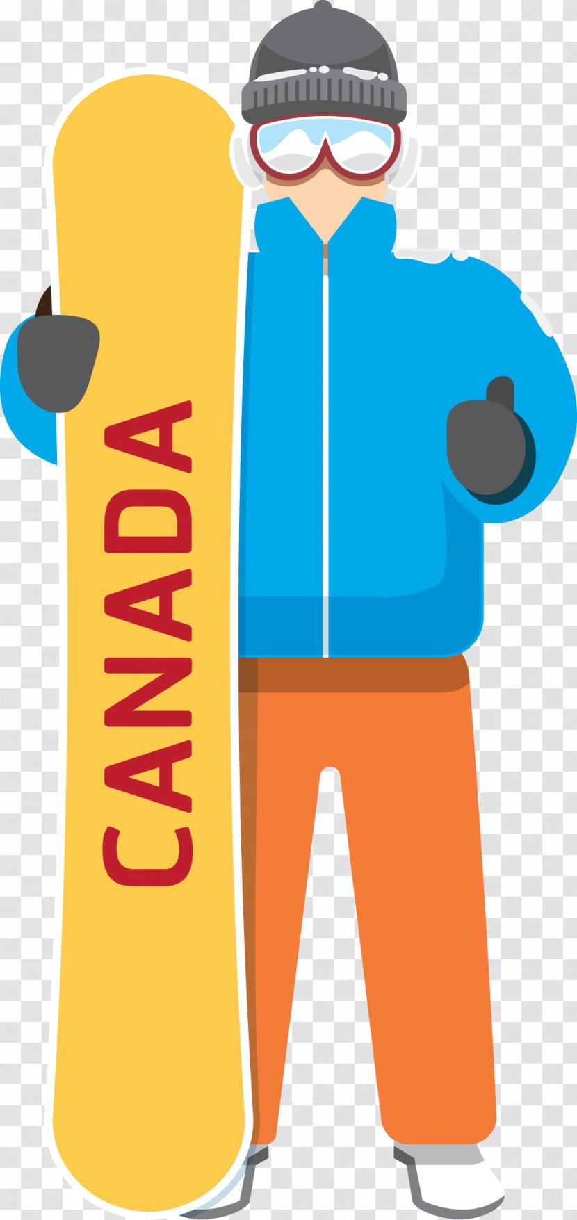 Skiing Snowman - Outerwear - Skateboard,ski,athlete,Ski Board Transparent PNG