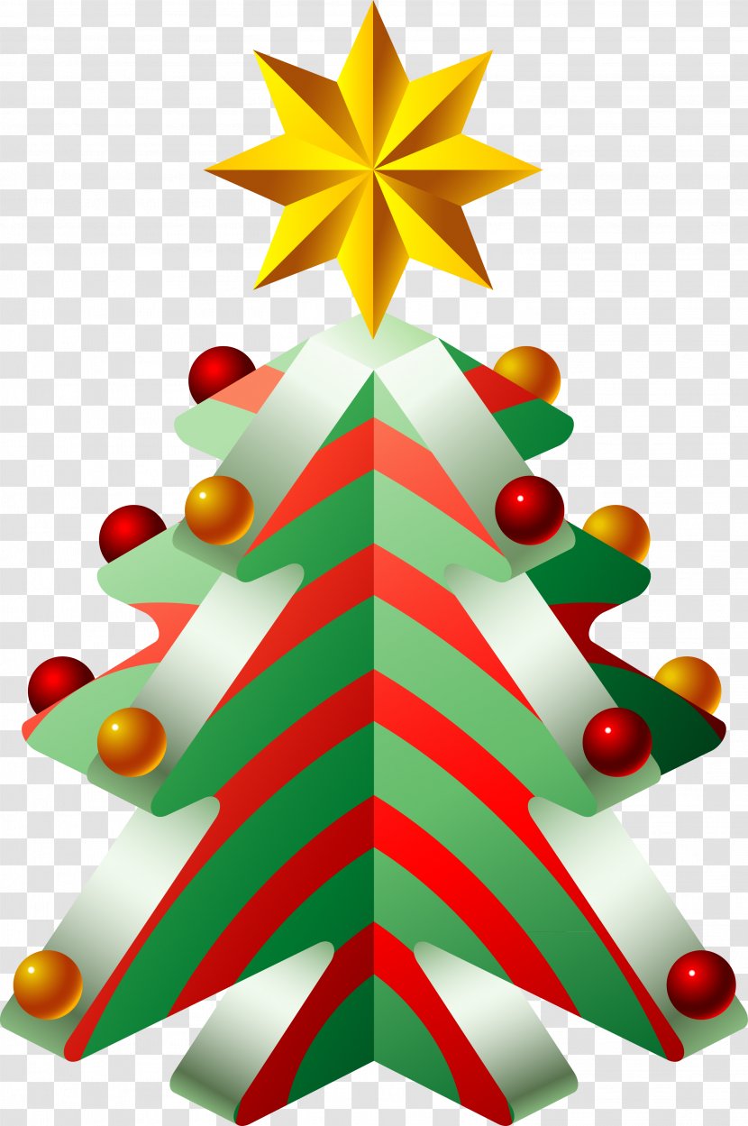 Christmas Tree Fir - Conifer Transparent PNG