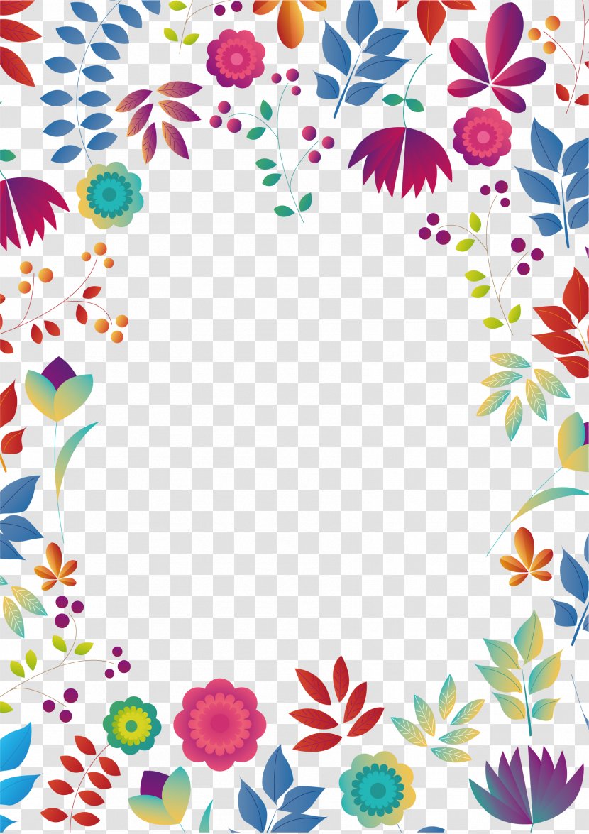 Wedding Invitation Party Baby Shower Rehearsal Dinner - Textile - Flowers Edge Width Transparent PNG