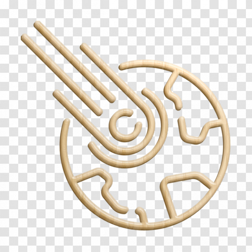 Space Icon Natural Disaster Icon Meteorite Icon Transparent PNG