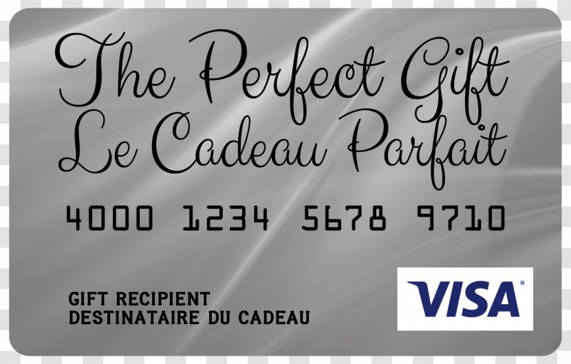 Gift Card Stored-value Visa Credit - Brand Transparent PNG