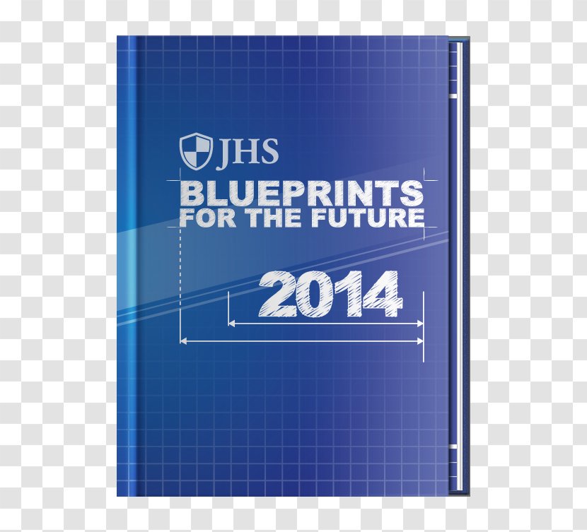 Brand Font Product - Blue - Yearbook Cover Transparent PNG