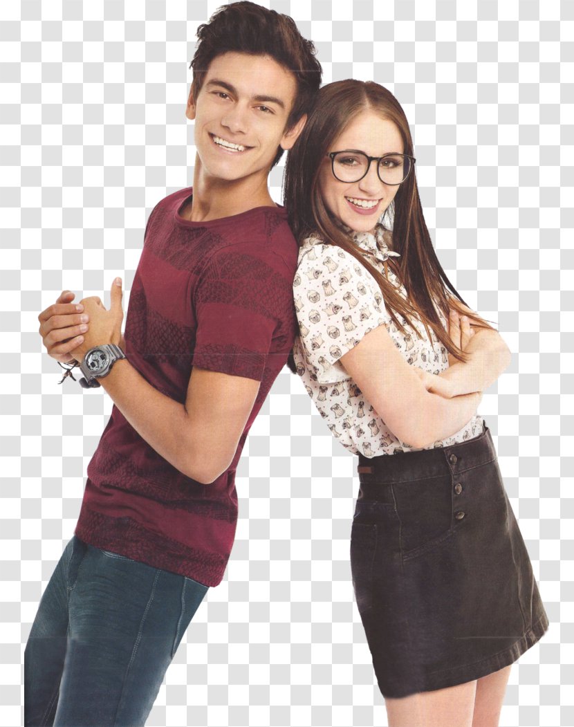 Carolina Kopelioff Agustín Bernasconi Soy Luna Gastón Perida Nina Simonetti - Watercolor - Heart Transparent PNG