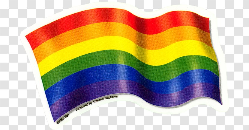 Car Bumper Sticker Decal Rainbow Flag Transparent PNG