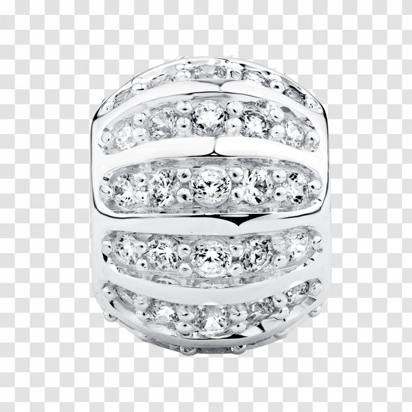 Wedding Ring Silver Body Jewellery Bling-bling - Jewelry Making - Cubic Zirconia Transparent PNG