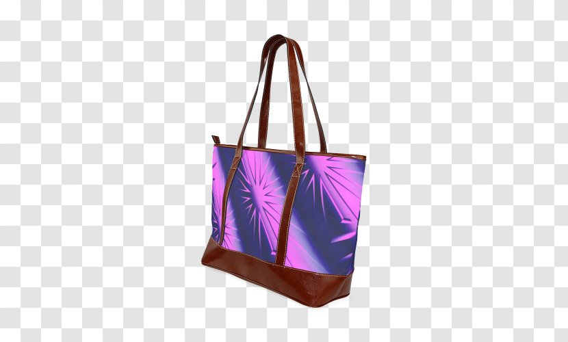 Tote Bag Messenger Bags Shoulder - Purple Starburst Transparent PNG