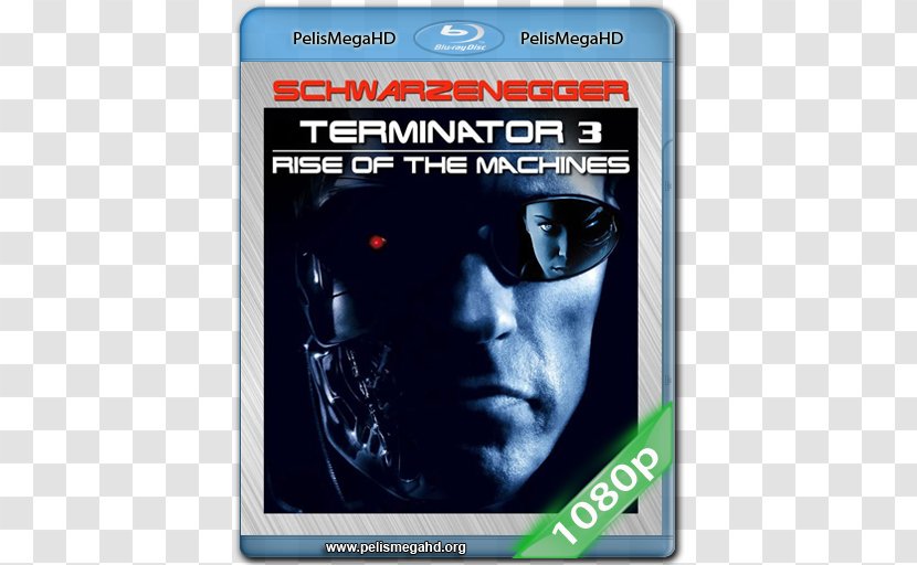 The Terminator Blu-ray Disc John Connor 3: Rise Of Machines - Salvation - 3 Transparent PNG