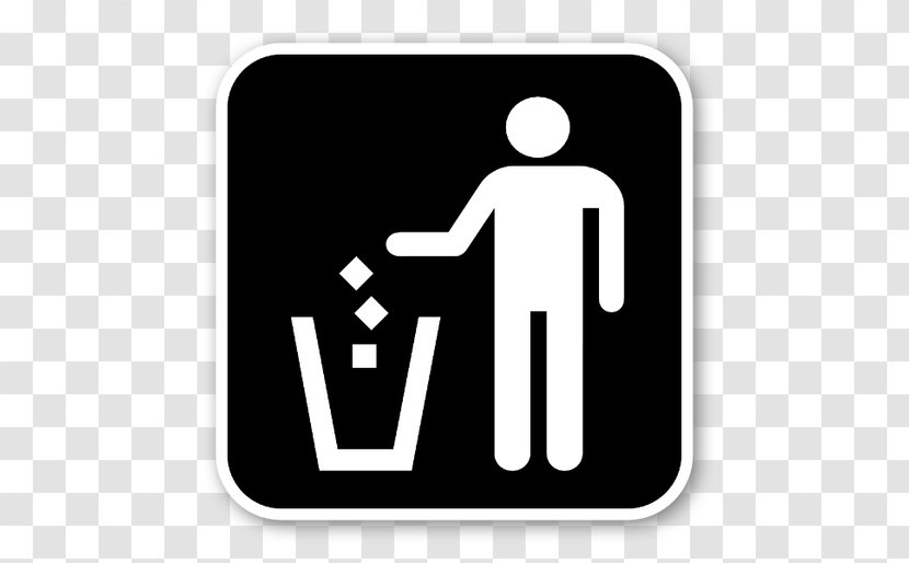 Rubbish Bins & Waste Paper Baskets Recycling Bin Decal Sticker - Symbol Transparent PNG