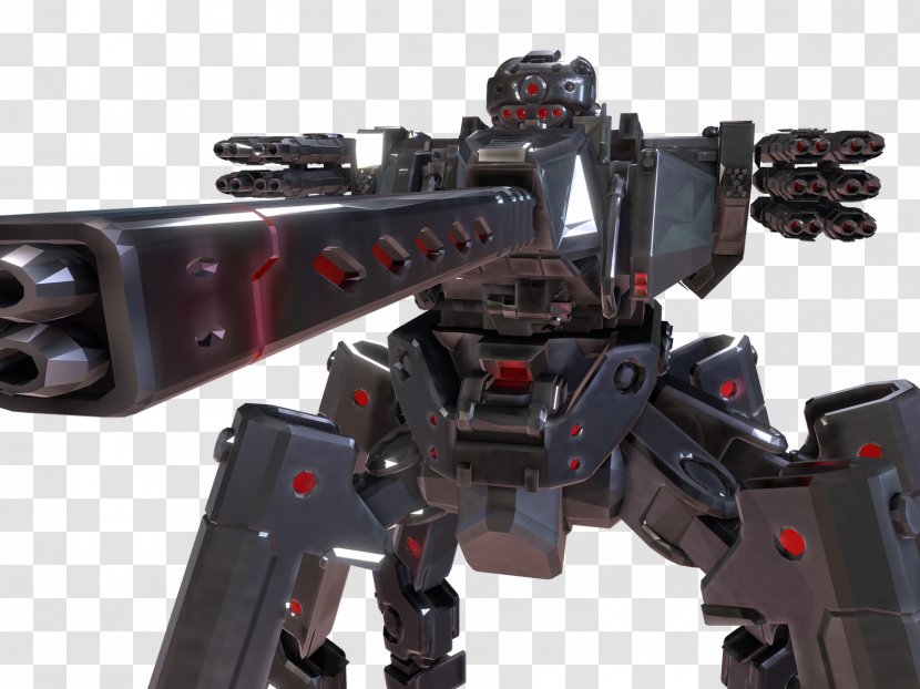 Gun Mecha Robot Tetrapod Recluse Transparent PNG