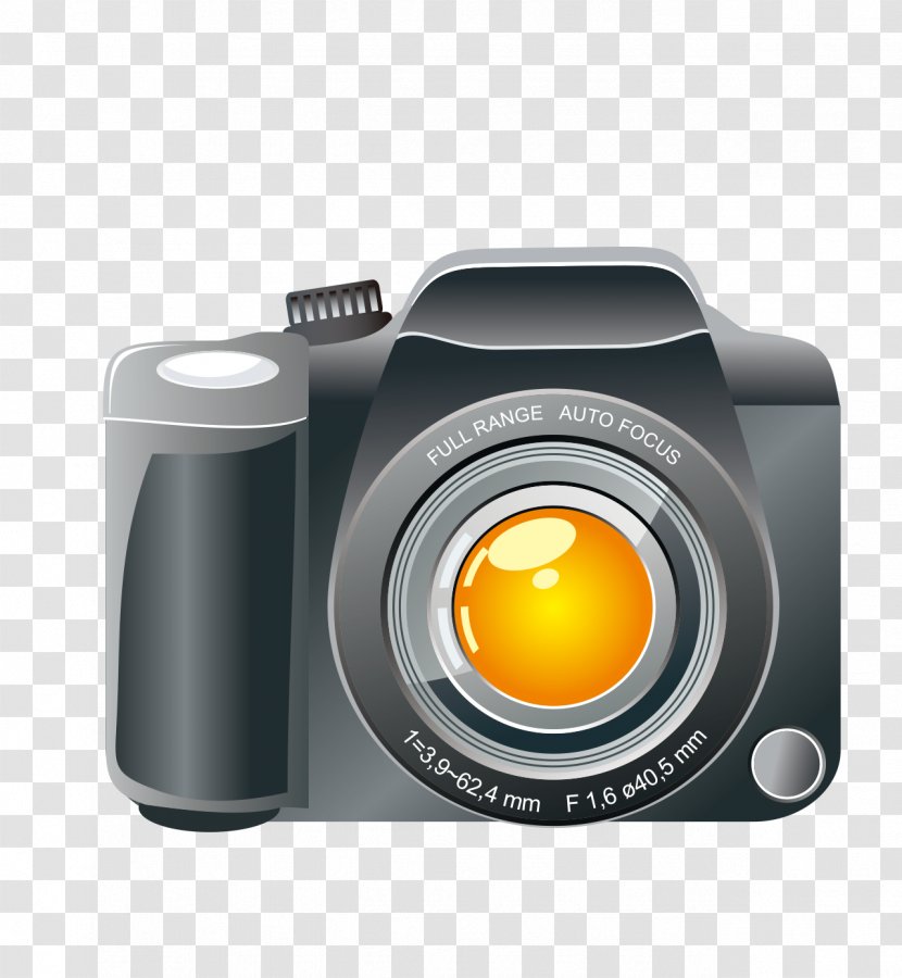 Digital Cameras Photographic Film Camera Lens SLR - Camcoder Cartoon Transparent PNG