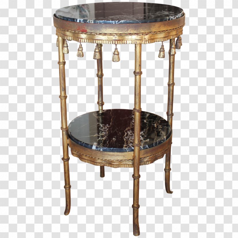 Antique - End Table - Wrought Iron Chandelier Transparent PNG