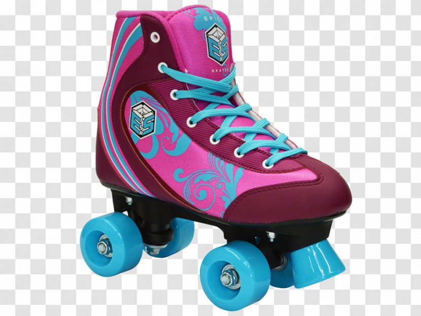 Quad Skates Roller In-Line Skating Hockey - Skater Transparent PNG