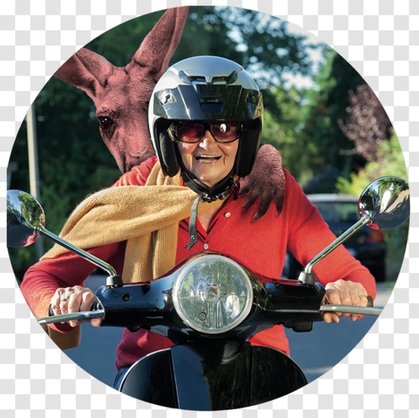 Scooter Stock Photography Motorcycle Helmets Independent Senior Living - Sunglasses Transparent PNG