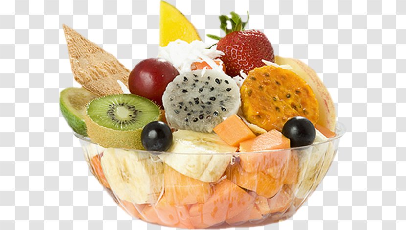 Vegetarian Cuisine Ice Cream Fruit Salad Breakfast - Salade DE FRUITS Transparent PNG