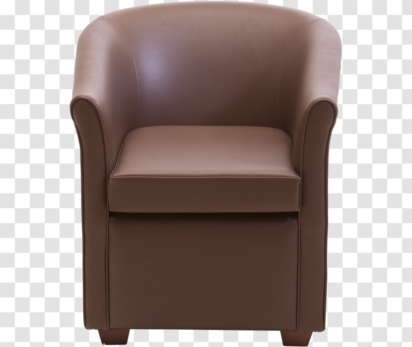 Club Chair Comfort Armrest - Brown - Practical Wooden Tub Transparent PNG