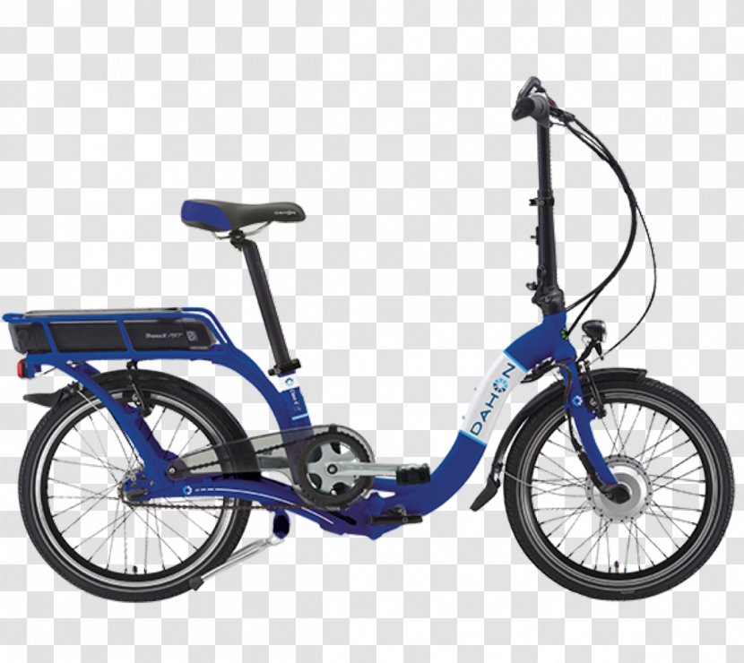 DAHON Ciao Ei7 Folding Bicycle Electric - Hybrid Transparent PNG