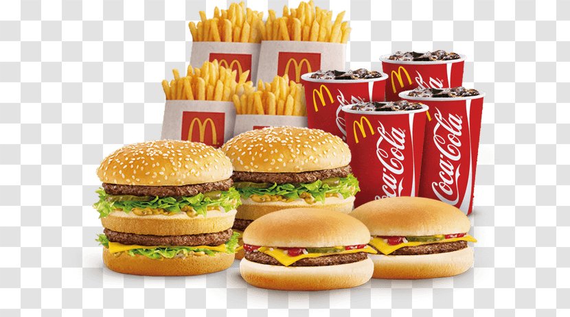 McDonald's Big Mac Quarter Pounder Fast Food Hamburger Breakfast - Junk Transparent PNG