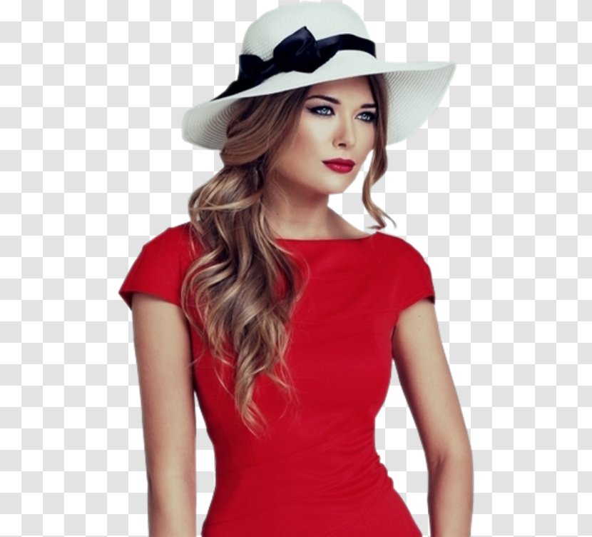 Fashion Model Woman Hat Fedora - Doll Transparent PNG