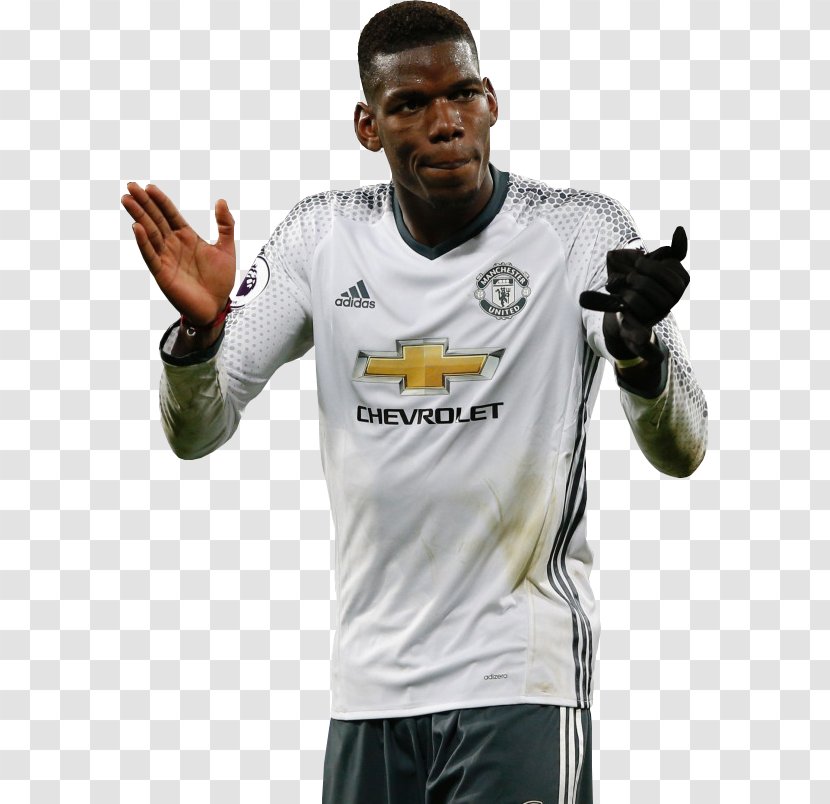 Paul Pogba 2016–17 Manchester United F.C. Season Jersey Football Transparent PNG