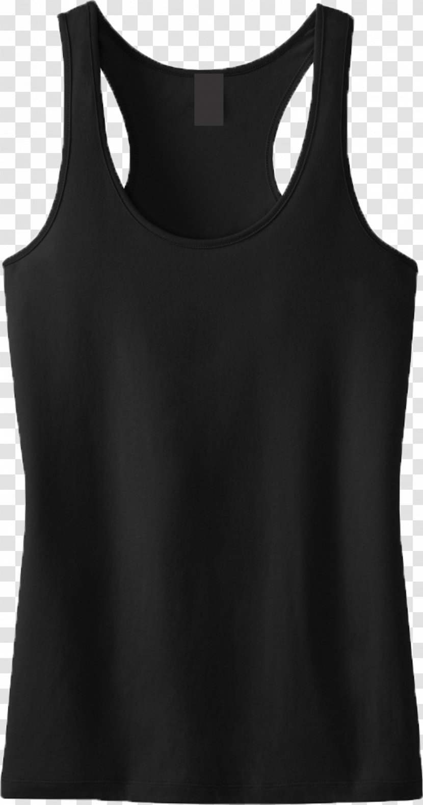 T-shirt Tanktop Sleeveless Shirt Hoodie - Neck Transparent PNG