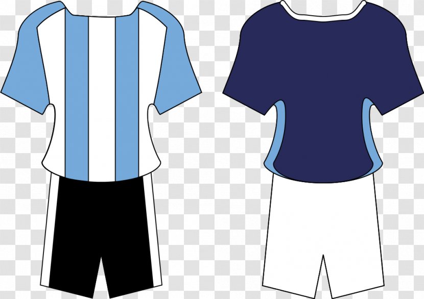 Jersey Argentina National Football Team Argentine Association - Neck - Soccer Kits Transparent PNG