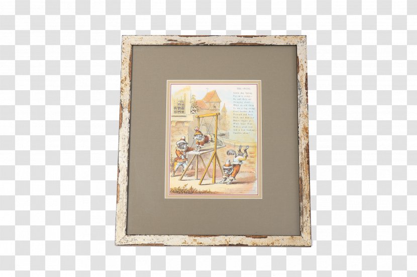 Nursery Rhyme Picture Frames Rectangle - Watercolor Transparent PNG