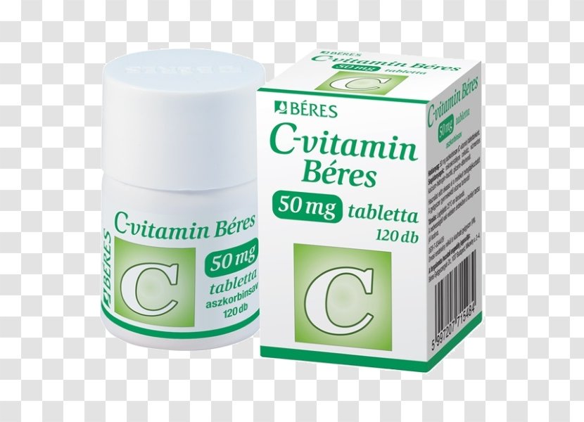 Ascorbic Acid Vitamin C Béres Csepp Tablet - Skin Care Transparent PNG