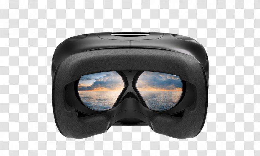 HTC Vive Oculus Rift Virtual Reality Headset - Goggles - Sawing Transparent PNG