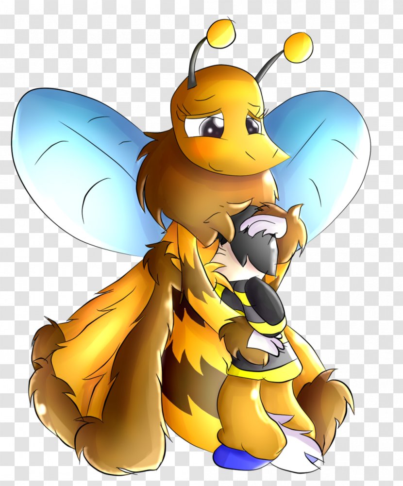 Honey Bee Insect Bumblebee Queen - Vertebrate Transparent PNG