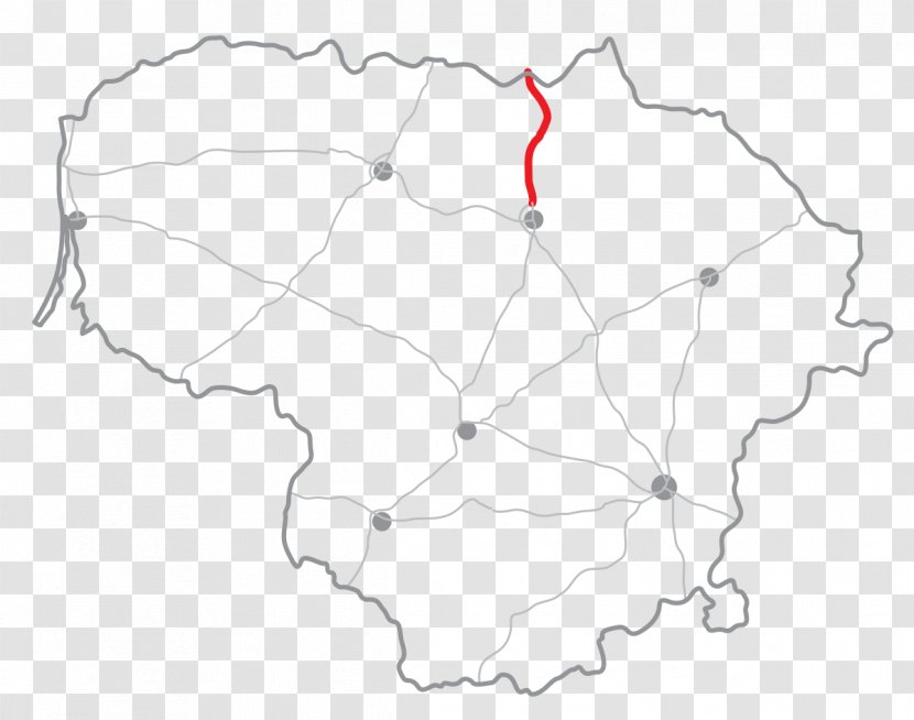 A1 Highway Road A14 Droga Magistralna - White - Towns Along 66 Transparent PNG
