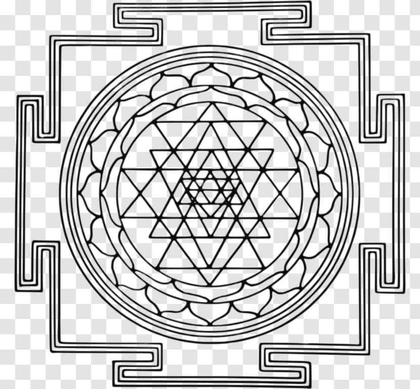 Lakshmi Mahadeva Sri Yantra Hindu Iconography - Hinduism Transparent PNG