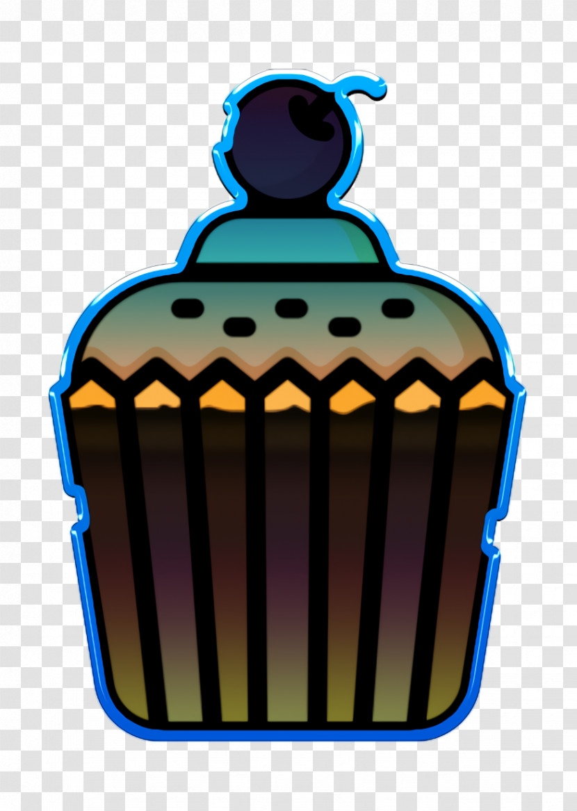 Food And Restaurant Icon Night Party Icon Cupcake Icon Transparent PNG