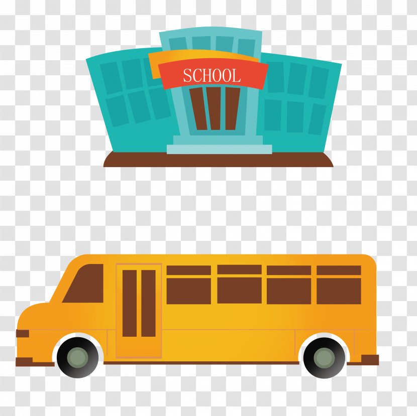 Examination Car - School Bus - Information Transparent PNG