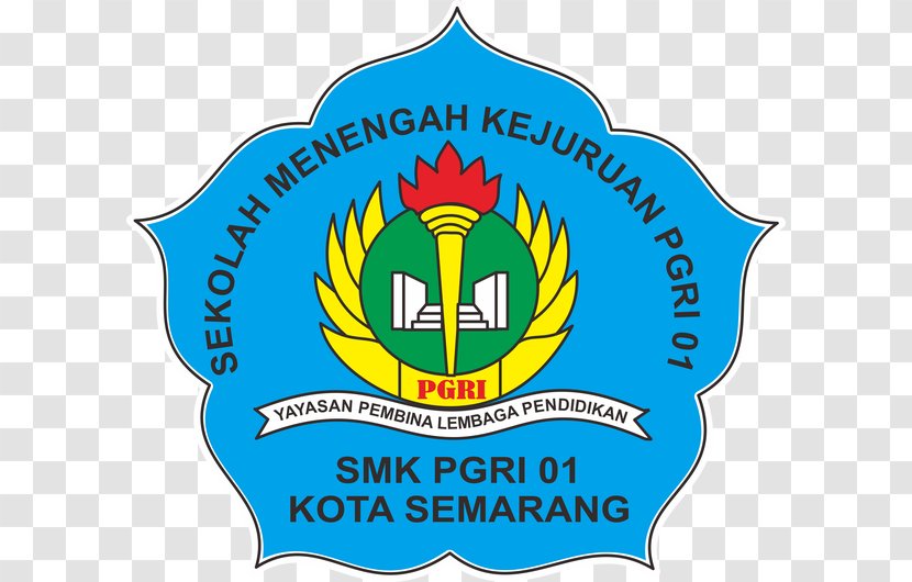 SMK PGRI 01 Sekolah Menengah Kejuruan Semarang Pertama Logo Clip Art - Pgri Transparent PNG