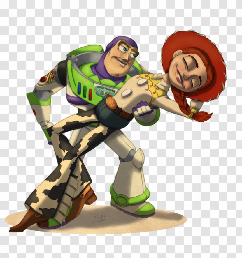 Jessie Buzz Lightyear Sheriff Woody Toy Story Dance - Fictional Character Transparent PNG