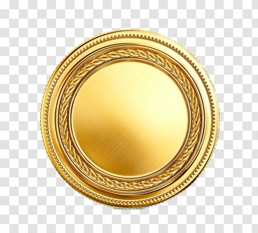 Gold Coin Icon - Metal - HD Transparent PNG