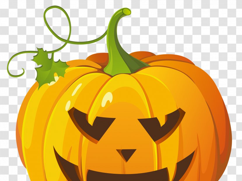 Pumpkin Pie Halloween Jack-o'-lantern Clip Art - Calabaza Transparent PNG