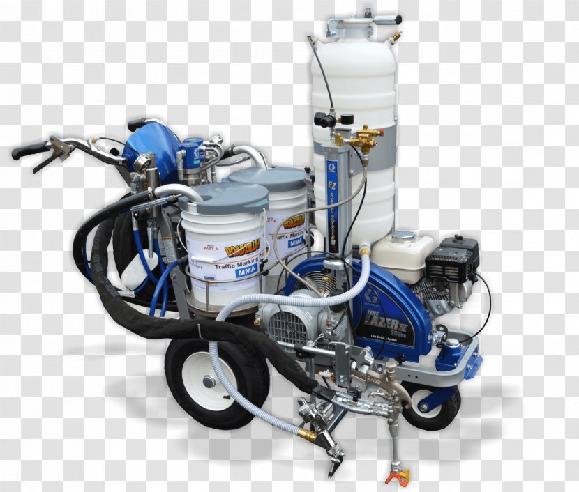 Machine Hardware Pumps Epoxy Hydraulic Pump Hydraulics - Motor Vehicle - Parking Lot Striping Paint Transparent PNG