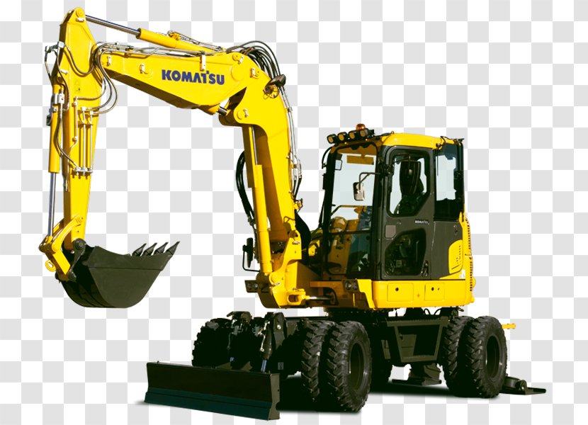 Komatsu Limited Excavator Architectural Engineering Hydraulics Technique - Bulldozer Transparent PNG