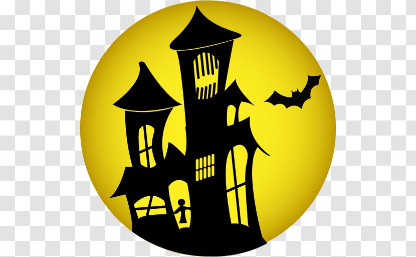 Halloween Haunted House Clip Art - Emoticon Transparent PNG