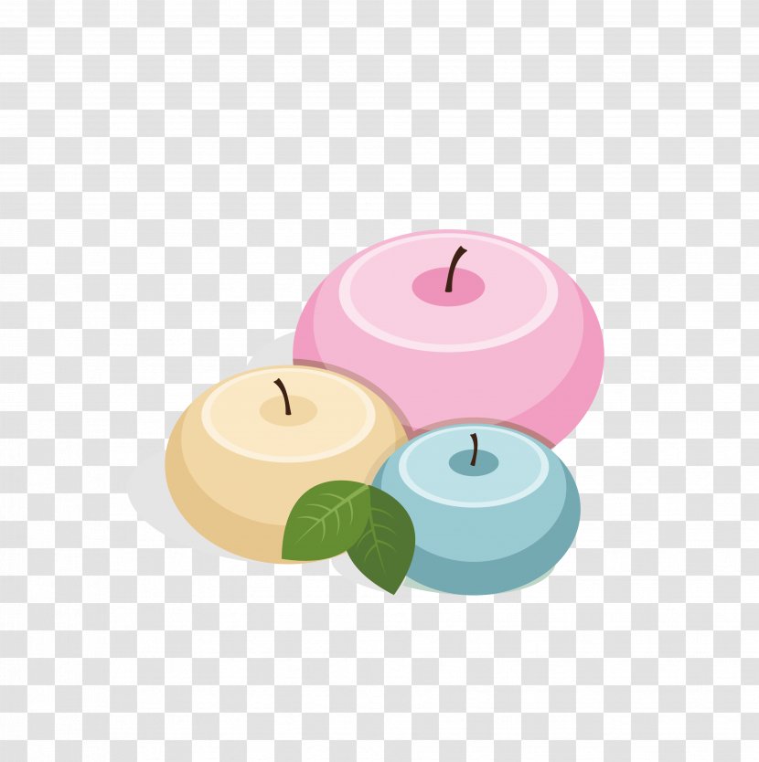 Beauty Spa Make-up Clip Art - Makeup - Lovely Scented Candles Vector Material Transparent PNG